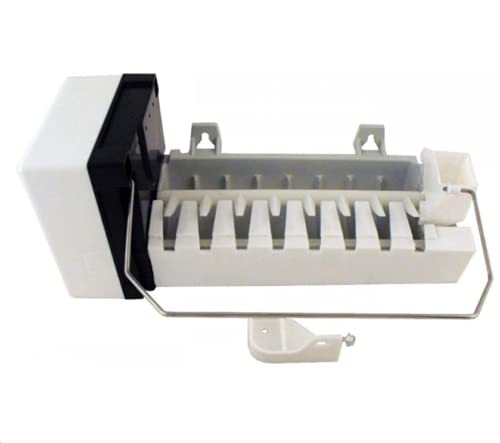 Compatible Refrigerator Icemaker for Admiral LTF2112ARW, KitchenAid KBFS25EVMS3, Maytag MTF1943ARW, Maytag JFC2089WEP2 Fridge