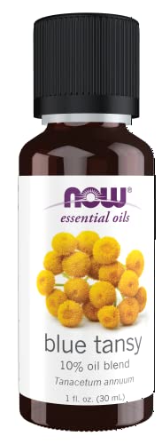 NOW Essential Oils, Blue Tansy Oil Blend, Soothing and Calming with a Sweet and Fresh Aroma, 1-Ounce