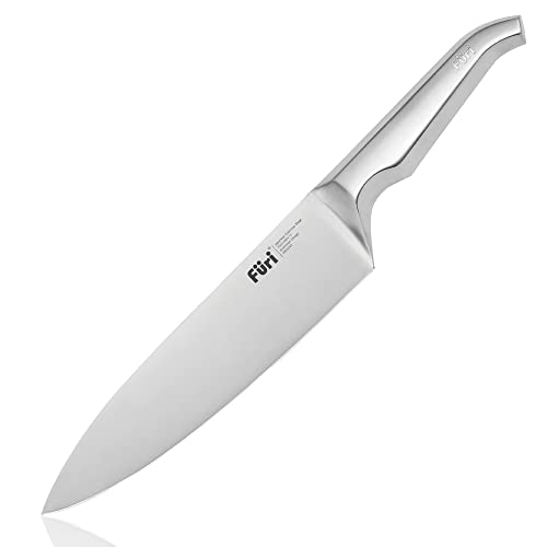 Furi Knives Pro 8' Cook's Knife, Japanese Stainless Steel, Seamless Construction, Reverse Wedge Handle