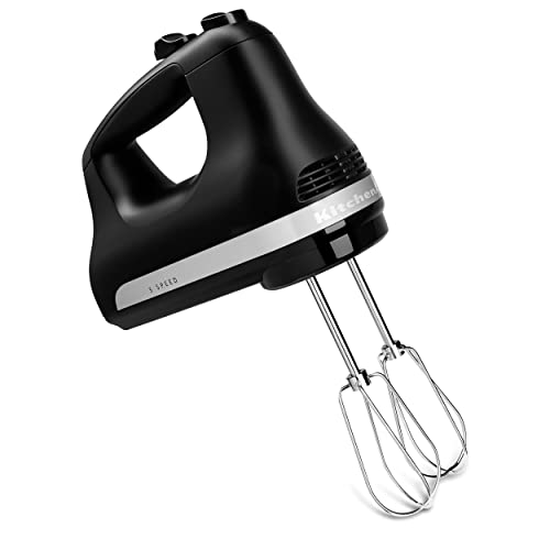 KitchenAid 5 Ultra Power Speed Hand Mixer - KHM512, Matte Black