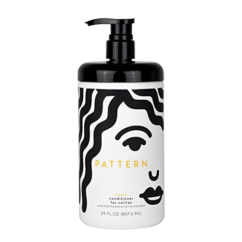 PATTERN Beauty by Tracee Ellis Ross Heavy Conditioner, 29 Fl Oz, Avocado Oil, Shea Butter & Safflower Oil, Rich Moisture for Curlies, Coilies and Tight-Textures, 3a-4c