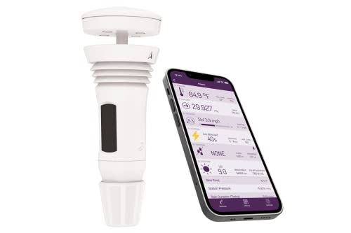 Tempest Weather System with Built-in Wind Meter, Rain Gauge, and Accurate Weather Forecasts, Wireless, App and Alexa Enabled