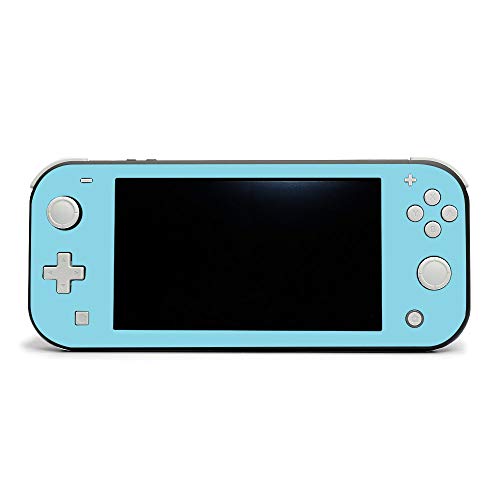MightySkins Skin Compatible with Nintendo Switch Lite - Solid Baby Blue | Protective, Durable, and Unique Vinyl Decal Wrap Cover | Easy to Apply, Remove, and Change Styles | Made in The USA