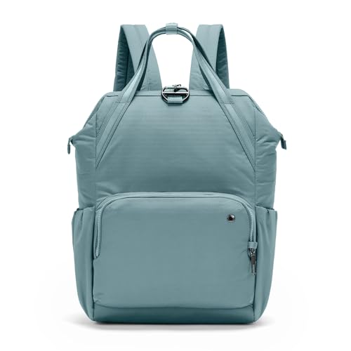 Pacsafe Women's Citysafe CX 17L Anti Theft Backpack-Fits 16 inch Laptop, Fresh Mint, One Size