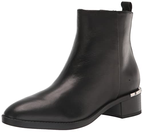 Calvin Klein Women's DONOVI Ankle Boot, Black, 8