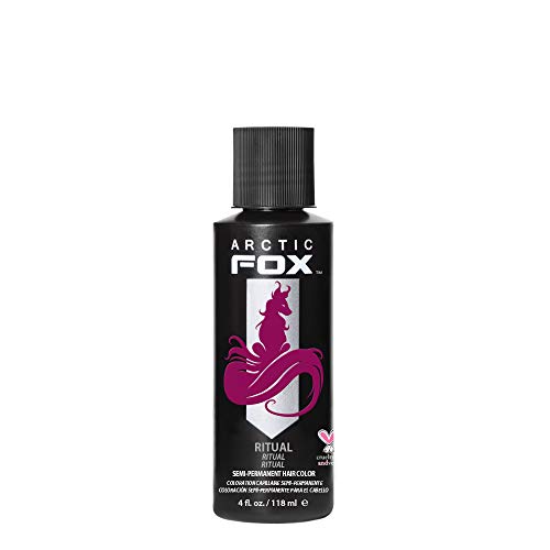 ARCTIC FOX Vegan and Cruelty-Free Semi-Permanent Hair Color Dye (4 Fl Oz, RITUAL)