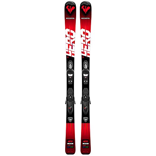 Rossignol 2024 Hero JR Kid-X 120cm JR Skis w/Kid 4 GW Bindings