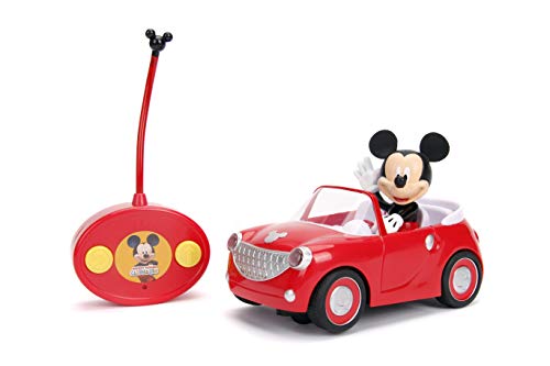 Jada Toys Disney Junior Mickey Mouse Clubhouse Roadster RC Car Red, 7'