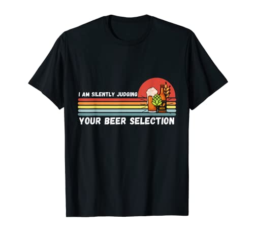 Judging on Beer Craft Beer Shirts For Men Women Vintage T-Shirt