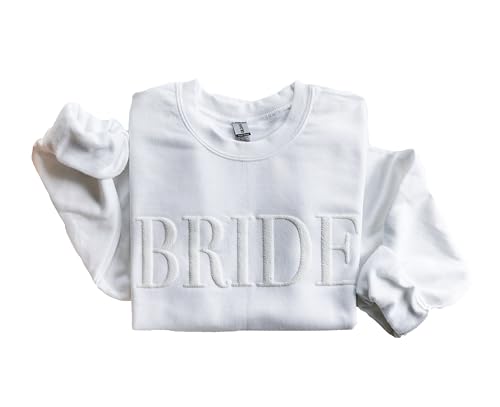 Up2ournecksinfabric Bride Sweatshirt Mrs Sweatshirt - Custom Mrs Sweatshirt - New Mrs - Honeymoon Pajamas - Wedding Gift - Future Mrs. Gift