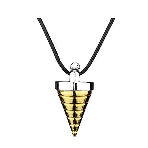 OfficialOtaku Gurren Simon Core Drill Pendant Necklace - Metal (0.6oz)