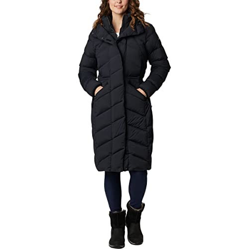 Columbia Women's Ember Springs Long Down Jacket, Black, Medium