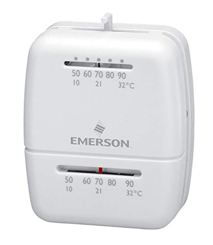 Emerson Thermostats 1C20-102 Gas, Oil And Electric Thermostat, White