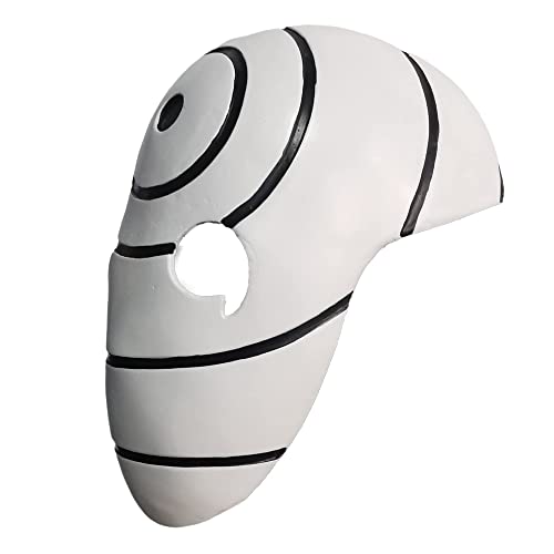 Xbhcostume Ninja Anime Obito Tobi Latex Mask Japanese Cosplay Masquerade Accessories Party