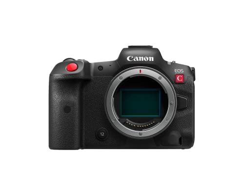 Canon EOS R5 C Body, Full-Frame, Hybrid, Mirrorless Digital Cinema Camera with Single-Lens Non-Reflex AF-AE , CMOS Image Sensor, and 3.2-Inch LCD Screen