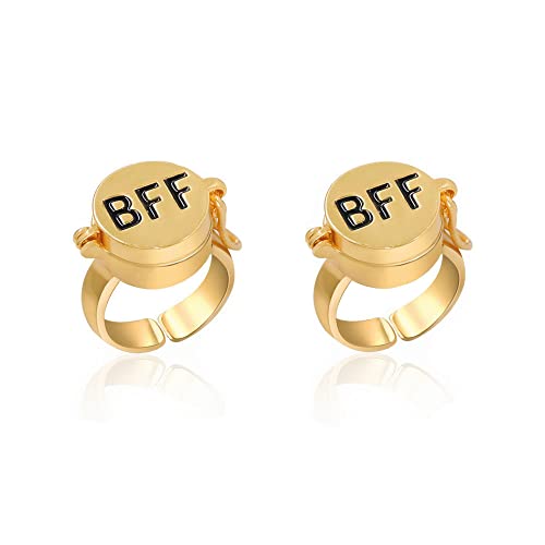 SONGCHANGJEWELRY 2pack Best Friends Forever Ring (SCR00106)