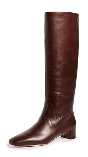 Loeffler Randall Women's Indy Low Heel Tall Boots, Espresso, Brown, 9 Medium US