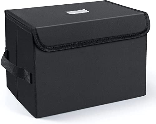 UENTIP Vinyl Record Storage Box for 7-inch Records Crate Holds up to 60 records,Pack of 1-11x 7.4x 7.4 Inch LP record storage- Black