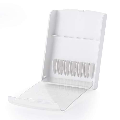 Storage Case for Waterpik Replacement Tips, No Tips Included White