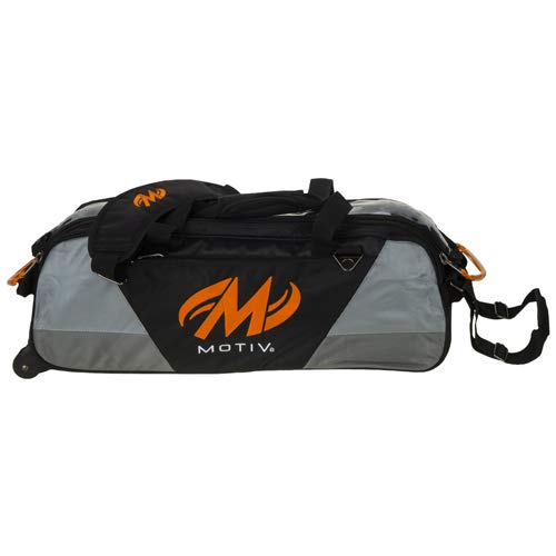 MOTIV Ballistix 3-Ball Tote Black/Orange