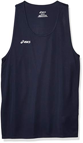 ASICS Men's Rival Ii Singlet, Navy, X-Large