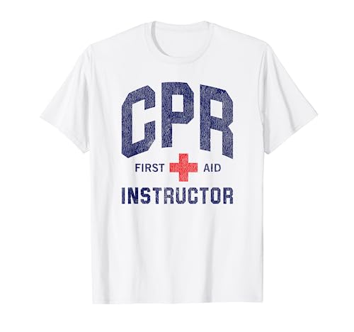 CPR First Aid AED Instructor T-Shirt