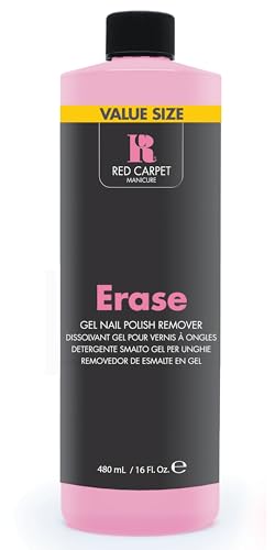 RC Red Carpet Manicure Erase Gel Nail Polish Remover, 16 Fl. Oz.