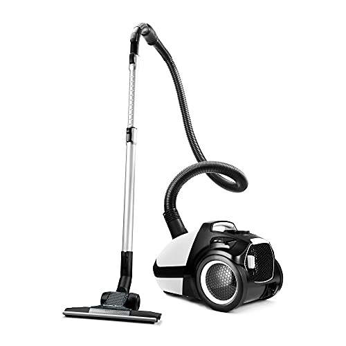 Soniclean WhisperJet C2 Canister Vacuum Cleaner - Ultra-Quiet Operation - U15 ULPA Filtration - Made in Germany