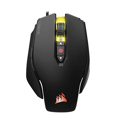 CORSAIR M65 Pro RGB - FPS Gaming Mouse - 12,000 DPI Optical Sensor - Adjustable DPI Sniper Button - Tunable Weights - Black (CH-9300011-NA)