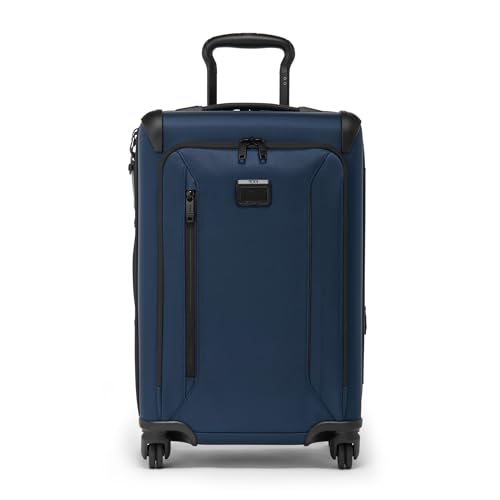 TUMI - Aerotour International Expandable 4 Wheeled Carry On - Navy - Gifts for Men & Women - Travel Gift - Men's Gifts