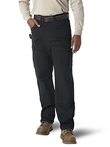 Wrangler Riggs Workwear mens Ranger work utility pants, Black, 33W x 30L US