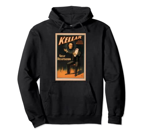 Vaudeville Retro Vintage Magician Art Poster Print Pullover Hoodie