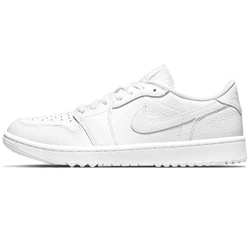 Nike Jordan Mens Air Jordan 1 Low Golf DD9315 101 Triple White - Size 10.5