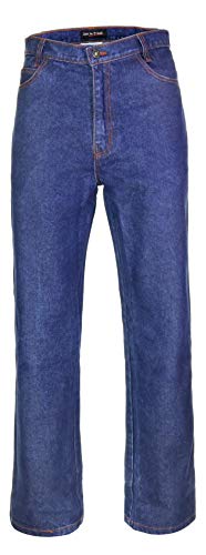 Flame Resistant FR Denim Jeans - 100% C (W34 x L30, Medium Denim Blue)