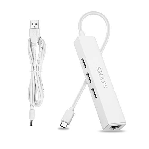 USB C to ethernet Adapter USB OTG hub Compatible with MacBook Air Pro and Samsung Galaxy S9 S10 S8