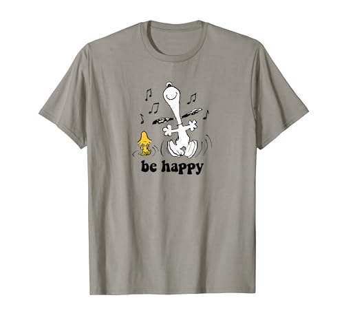 Peanuts - Snoopy and Woodstock's Be Happy Dance T-Shirt