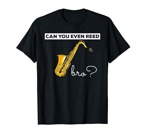 Saxophone Sax Gift Funny Bari Alto Tenor Jazz T-Shirt