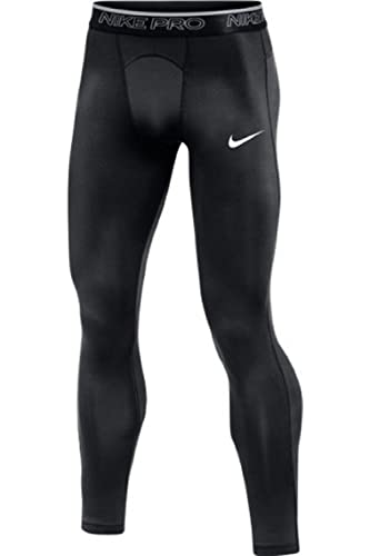 Nike Mens Pro Full Length Training Tight (Medium, Black)