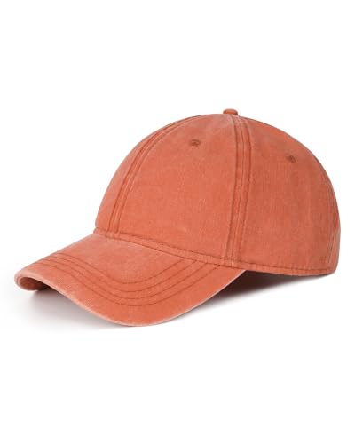 Zylioo Oversized Denim Baseball Caps,Big Size Dad Hats for Large Heads,Comfy Garden Caps for Big Head