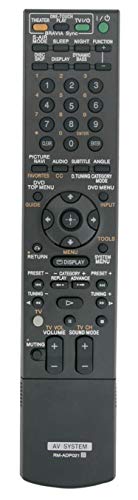 VINABTY RM-ADP021 Replaced Remote fit for Sony DVD Home Theatre System DAV-HDX678WF HCD-HDX678WF DAV HDX678WF DAV-HDX575WC DAV-HDX578W DAV-HDX975WF