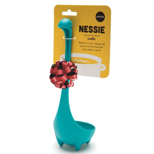 The Original Nessie Ladle by OTOTO - Soup Ladle, Cute Gifts, Funny Kitchen Gadgets, Loch Ness design, Cooking Gifts for Mom - Cute and Practical Kitchen Utensils - Unique Gifts for Women, Mothers Day