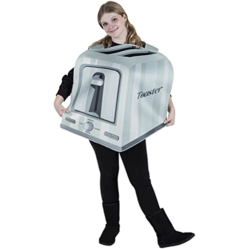 Toasty Toaster Halloween Costume - Funny Food Outfit - Pair with Bread or Waffle