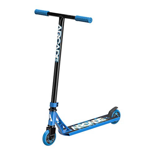 ARCADE Rogue BMX Pro Scooter - Skatepark Scooter for Tricks - Scooter Pro Trick Scooters - Beginner Stunt Scooters for Kids & Pre Teens Ages 7 Years & Up - Boys & Girls Colors Monopatin Scotter (Blue)