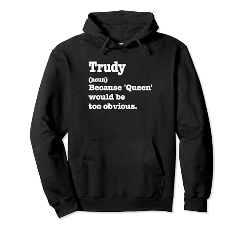 TRUDY Sarcasm Queen Tee - Custom TRUDY Women's Pullover Hoodie