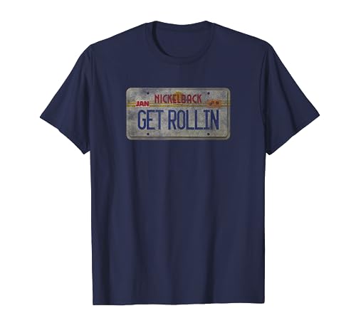 Nickelback Get Rollin' Plate T-Shirt