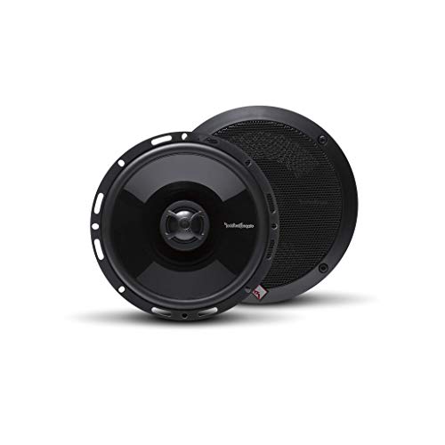 Rockford Fosgate P1650 Punch 6.5' 2-Way Coaxial Full Range Speaker - Black (Pair)