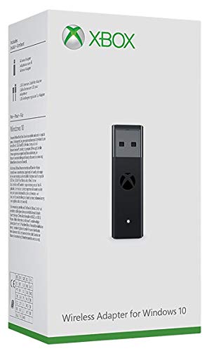 Microsoft Xbox Wireless Adapter for Windows 10 - Play Games Using Xbox Wireless Controller - Wireless Stereo Sound Support - Connects up to 8 Controllers at Once