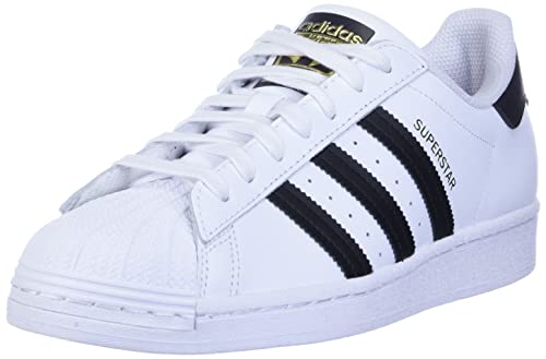 adidas Originals Women's Superstar Sneaker, White/Black/White 7.5