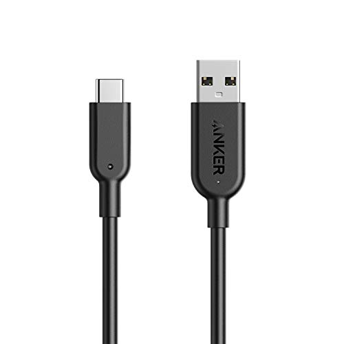 Anker Powerline II USB-C to USB 3.1 Cable 3 feet Male Black—USB Cables (3 feet, USB C, USB A, 3.1 (3.1 Gen 2), 10000 Mbps, Black)