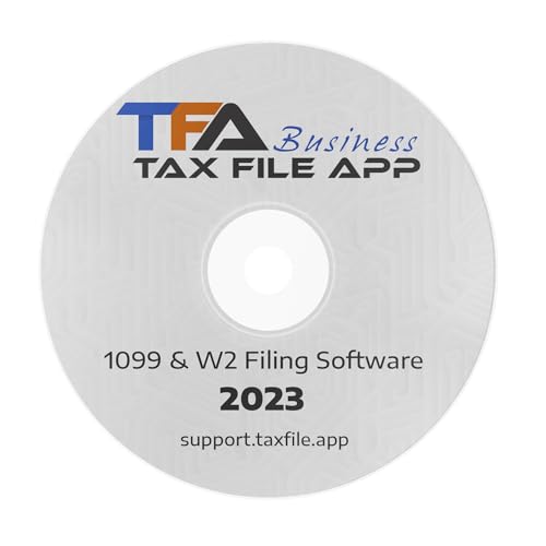 TFA Software for Tax Form Filing, Print, Mail, and efile W2 and 1099 Forms for Windows
